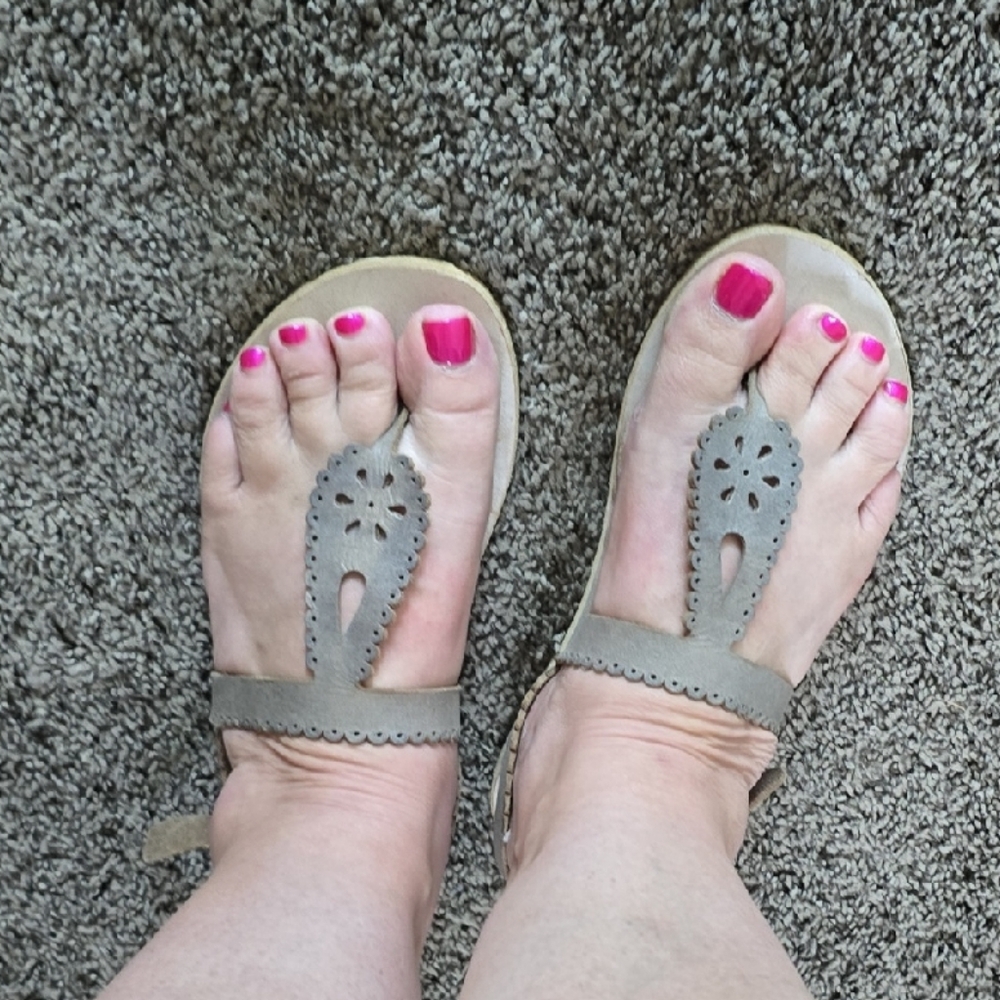 Pedro Garcia Beige Sandals